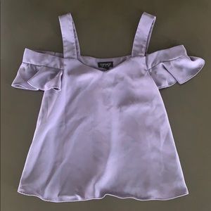 Topshop Off The Shoulder Blouse